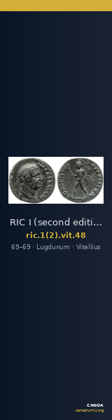 RIC I (second edition) Vitellius 48 — CANOA
