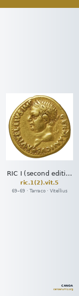 RIC I (second edition) Vitellius 5 — CANOA