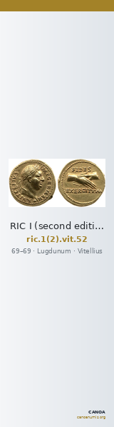 RIC I (second edition) Vitellius 52 — CANOA