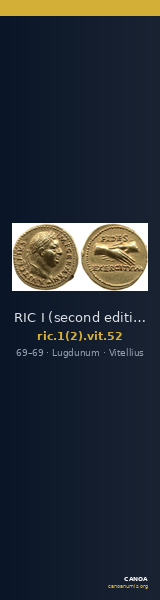 RIC I (second edition) Vitellius 52 — CANOA