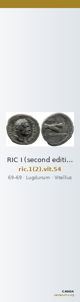 RIC I (second edition) Vitellius 54 — CANOA