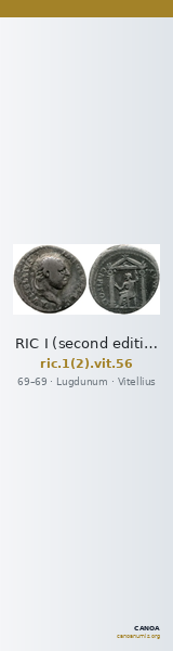 RIC I (second edition) Vitellius 56 — CANOA