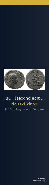 RIC I (second edition) Vitellius 59 — CANOA