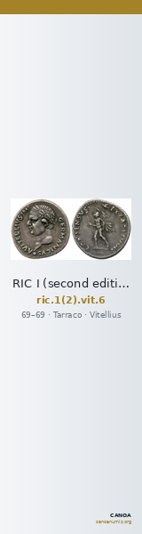 RIC I (second edition) Vitellius 6 — CANOA