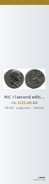RIC I (second edition) Vitellius 60 — CANOA