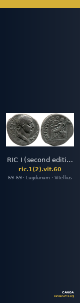 RIC I (second edition) Vitellius 60 — CANOA