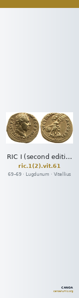 RIC I (second edition) Vitellius 61 — CANOA