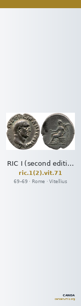 RIC I (second edition) Vitellius 71 — CANOA