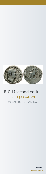 RIC I (second edition) Vitellius 73 — CANOA