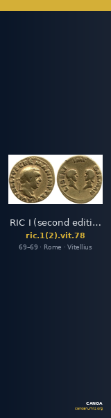 RIC I (second edition) Vitellius 78 — CANOA