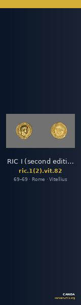 RIC I (second edition) Vitellius 82 — CANOA