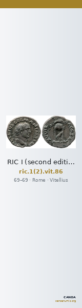 RIC I (second edition) Vitellius 86 — CANOA