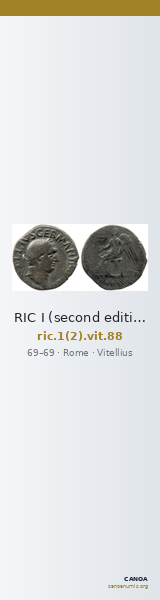RIC I (second edition) Vitellius 88 — CANOA