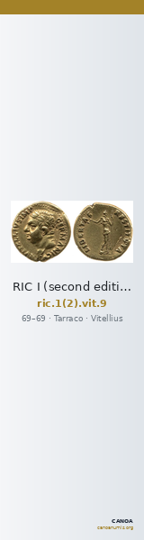 RIC I (second edition) Vitellius 9 — CANOA