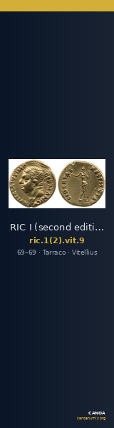 RIC I (second edition) Vitellius 9 — CANOA