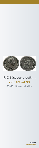RIC I (second edition) Vitellius 93 — CANOA
