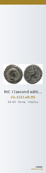 RIC I (second edition) Vitellius 95 — CANOA