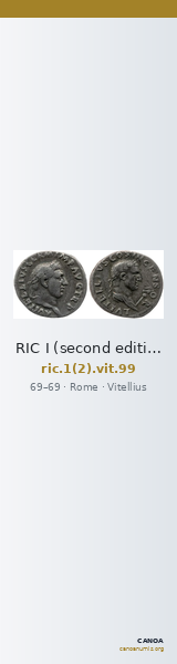 RIC I (second edition) Vitellius 99 — CANOA