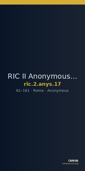 RIC II Anonymous 17 — CANOA