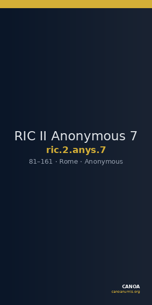 RIC II Anonymous 7 — CANOA