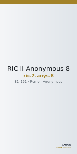 RIC II Anonymous 8 — CANOA