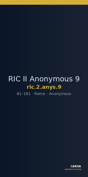 RIC II Anonymous 9 — CANOA