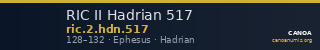 RIC II Hadrian 517 — CANOA