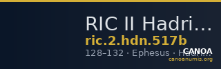 RIC II Hadrian 517b — CANOA
