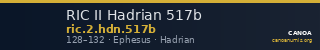 RIC II Hadrian 517b — CANOA