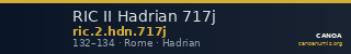 RIC II Hadrian 717j — CANOA
