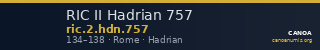 RIC II Hadrian 757 — CANOA