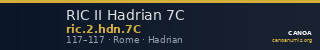 RIC II Hadrian 7C — CANOA