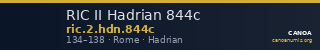 RIC II Hadrian 844c — CANOA