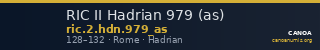RIC II Hadrian 979 (as) — CANOA