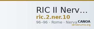 RIC II Nerva 10 — CANOA
