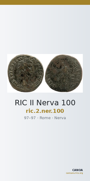 RIC II Nerva 100 — CANOA