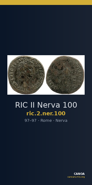 RIC II Nerva 100 — CANOA
