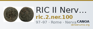 RIC II Nerva 100 — CANOA