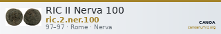 RIC II Nerva 100 — CANOA