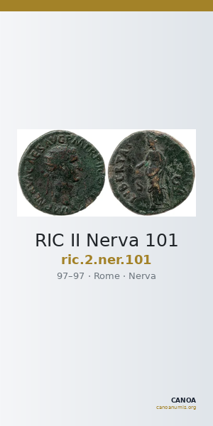 RIC II Nerva 101 — CANOA
