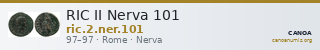 RIC II Nerva 101 — CANOA