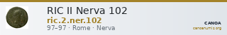 RIC II Nerva 102 — CANOA
