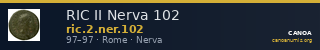 RIC II Nerva 102 — CANOA