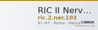 RIC II Nerva 103 — CANOA
