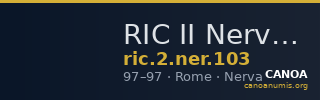 RIC II Nerva 103 — CANOA