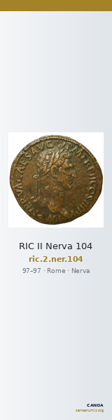 RIC II Nerva 104 — CANOA