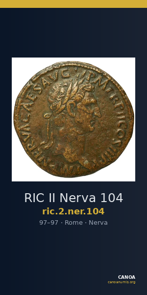 RIC II Nerva 104 — CANOA