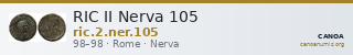 RIC II Nerva 105 — CANOA