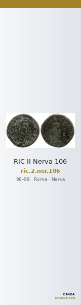 RIC II Nerva 106 — CANOA