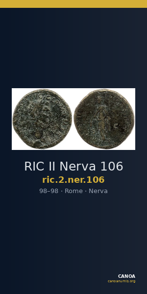 RIC II Nerva 106 — CANOA